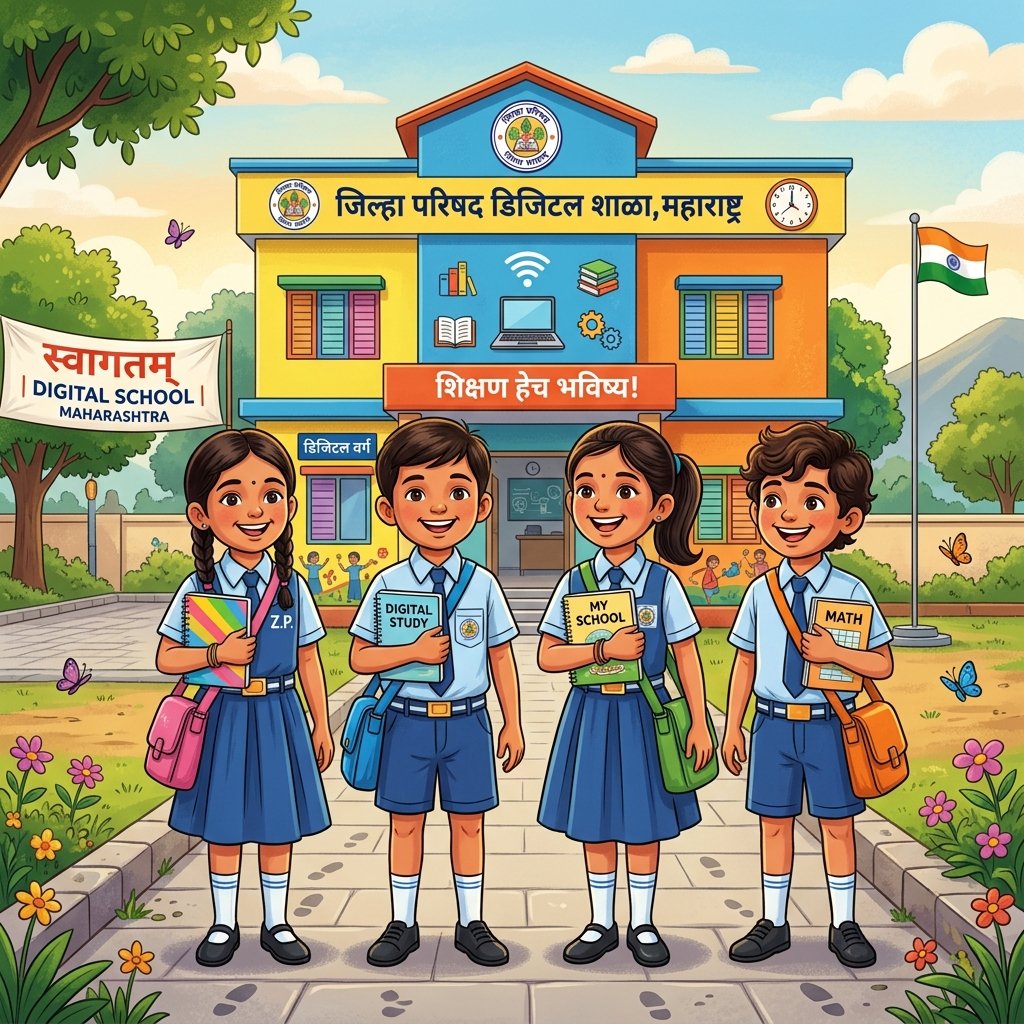 Z. P. Digital School Nimbavali